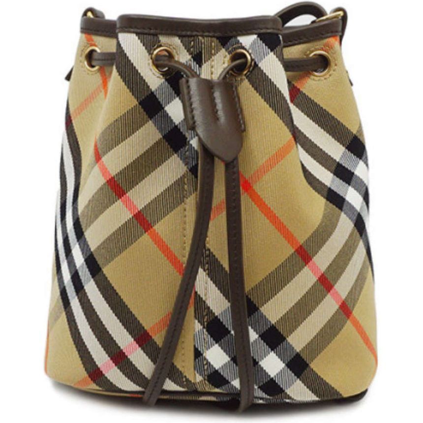 Burberry Mini Drawstring Bucket Bag 8093804 SAND