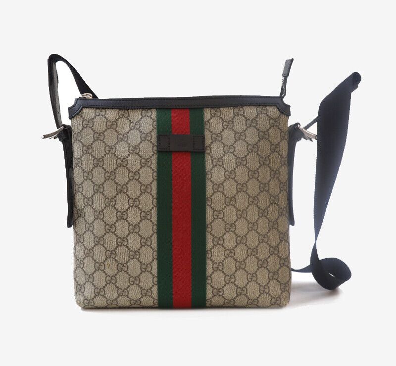 Gucci Supreme Web Stripe Messenger Bag 7537718981