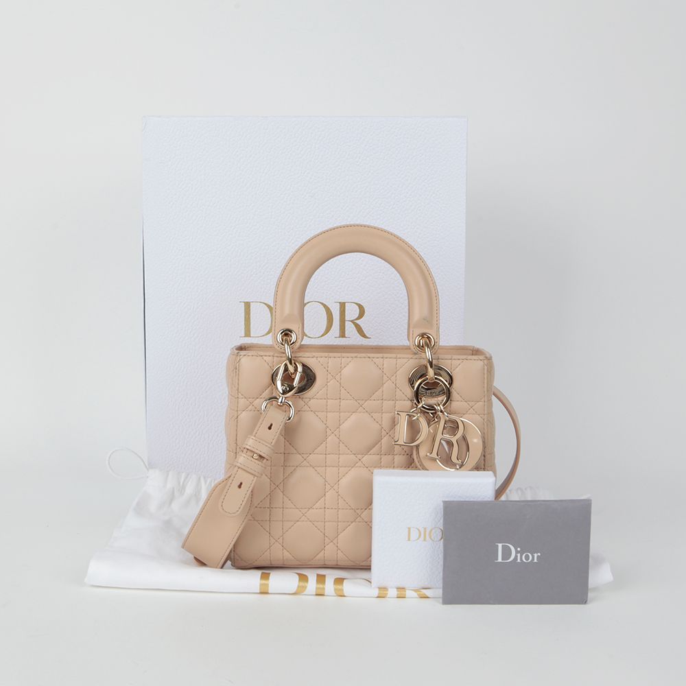 Dior Lady Small Tote Shoulder Bag - M05380CEA