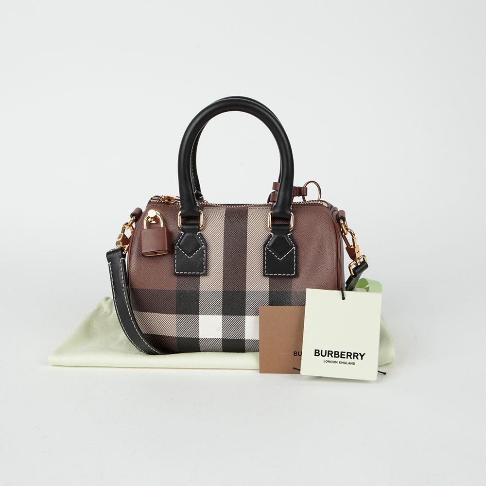 Burberry Mini Bowling Tote Shoulder Bag 8053496