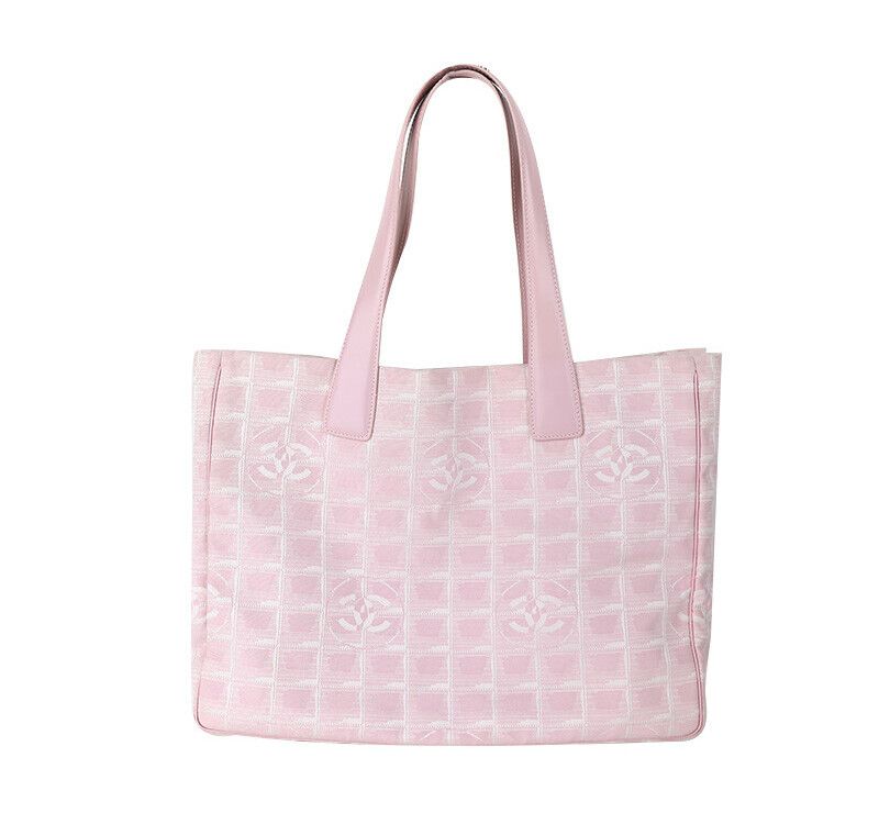 CHANEL Pink New Travel Line Tote Bag 7223022680