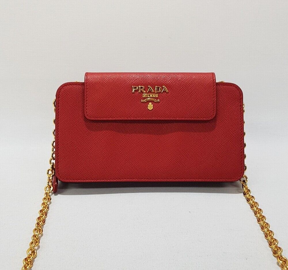 Prada Flap Chain Crossbody Bag 1ZH048