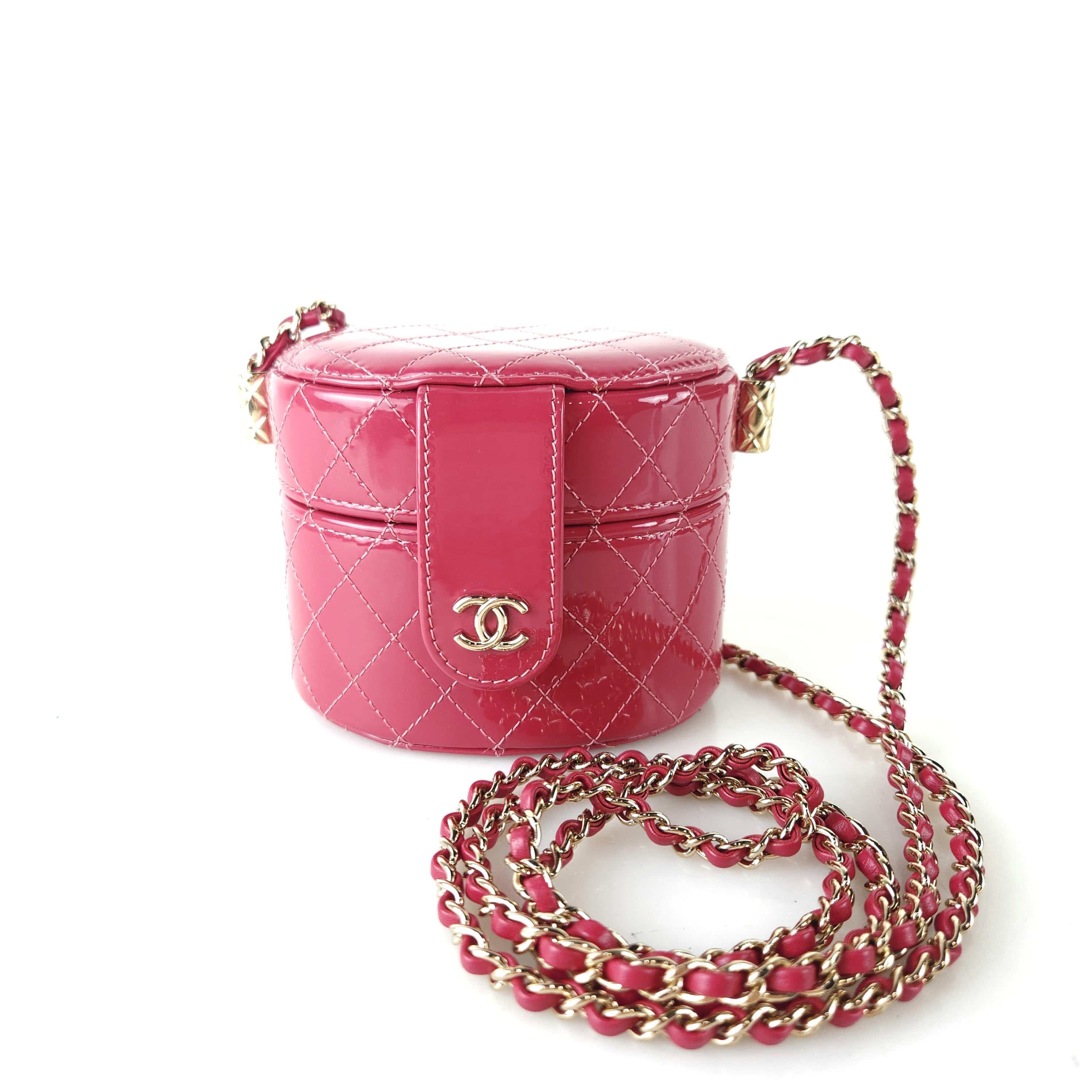 CHANEL Cosmetic Case Crossbody Bag AP1573 9134