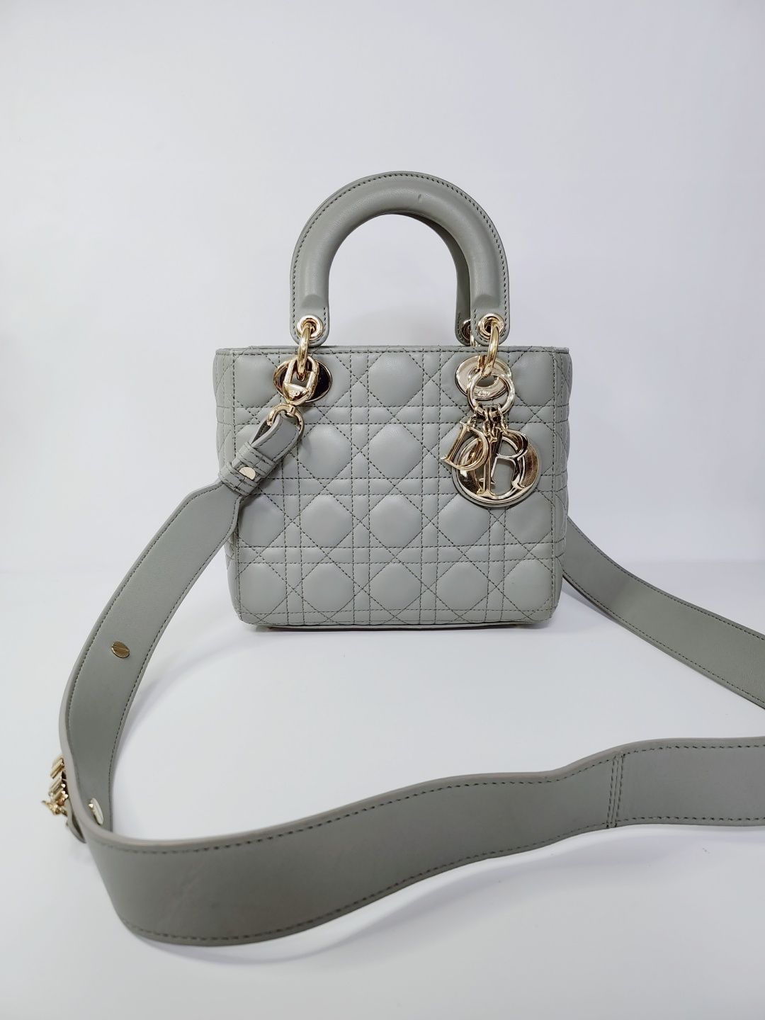 Dior ABC Stone Gray Small Bag - SKU ABC123
