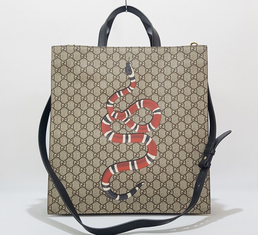 Gucci Snake Big Tote Shoulder Bag - SKU 24041255