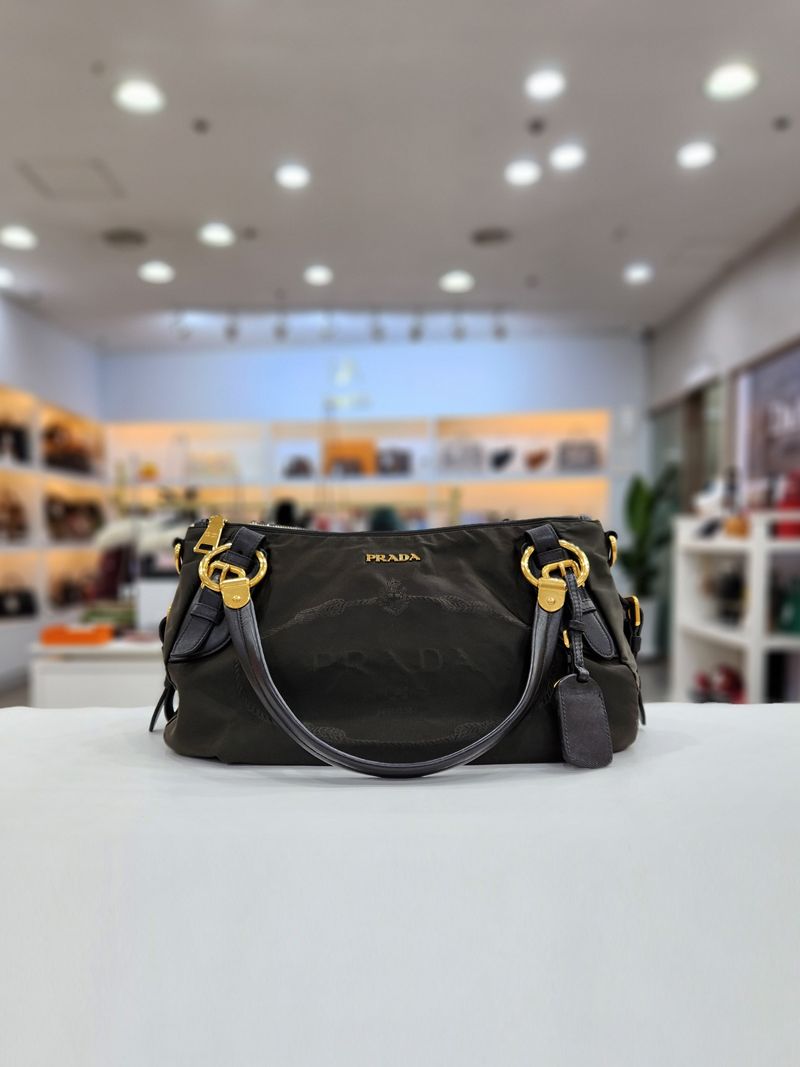 Prada Fabric Shoulder Bag BR4303