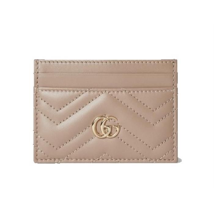 Gucci Card Holder Wallet Top Beige 443127 DTDHD 1523