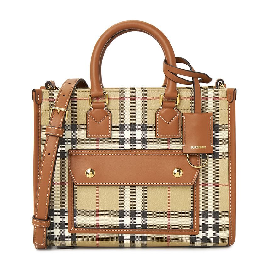 Burberry Check Women's Tote Bag 8097566