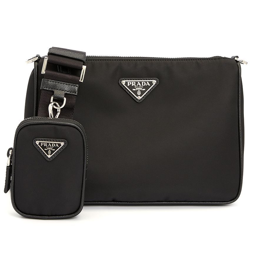 Prada Men's Nylon Shoulder Bag 2VH113 2DMH F0002 XOP