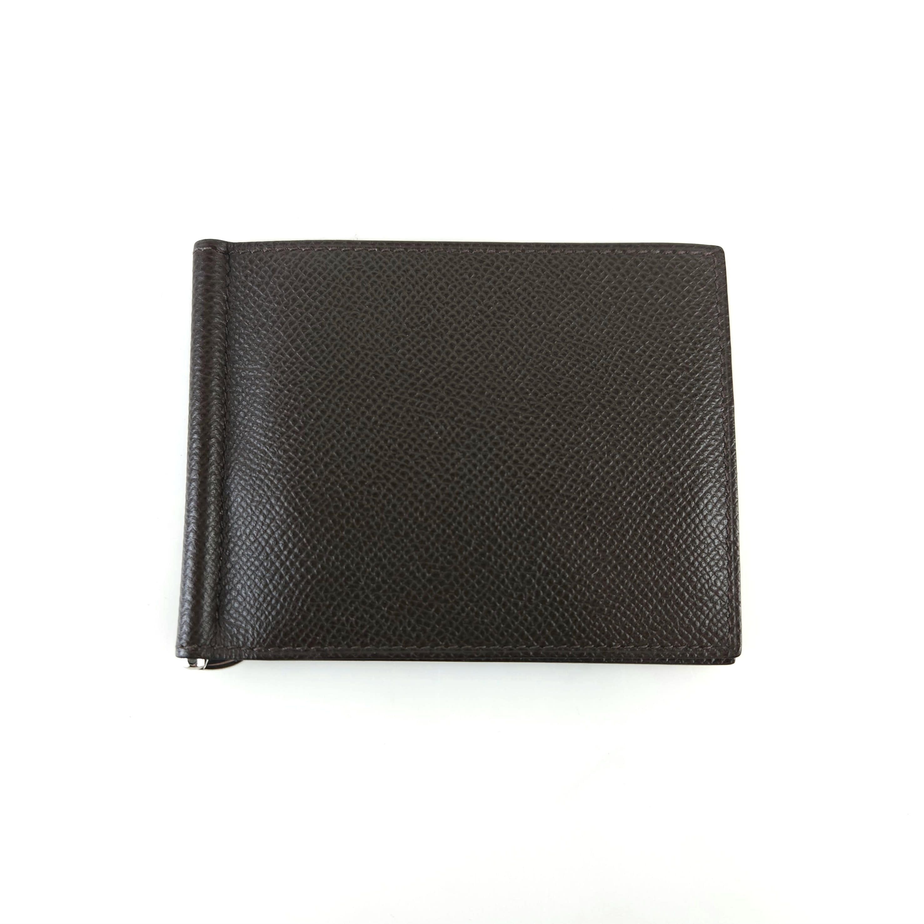 Hermes Money Clip Card Holder Wallet 9104