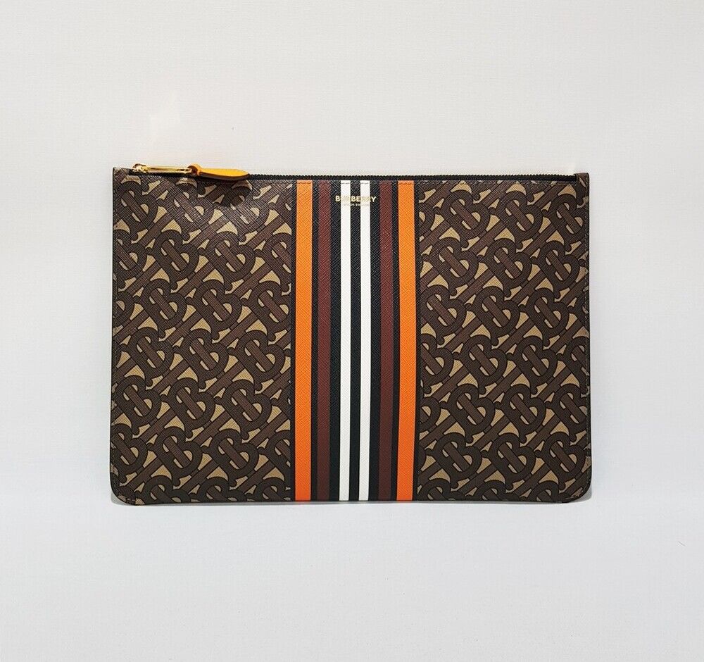 Burberry Monogram Stripe Clutch Bag SKU12345