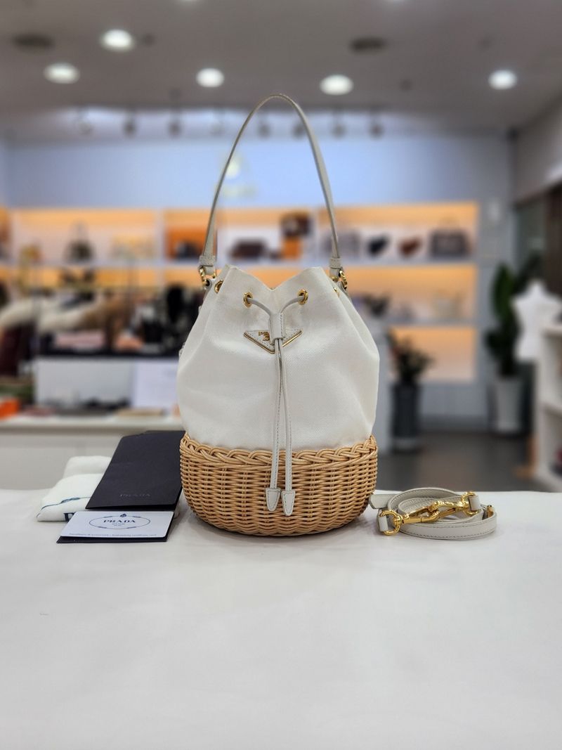 Prada Mini Bucket Shoulder Bag 1BH115