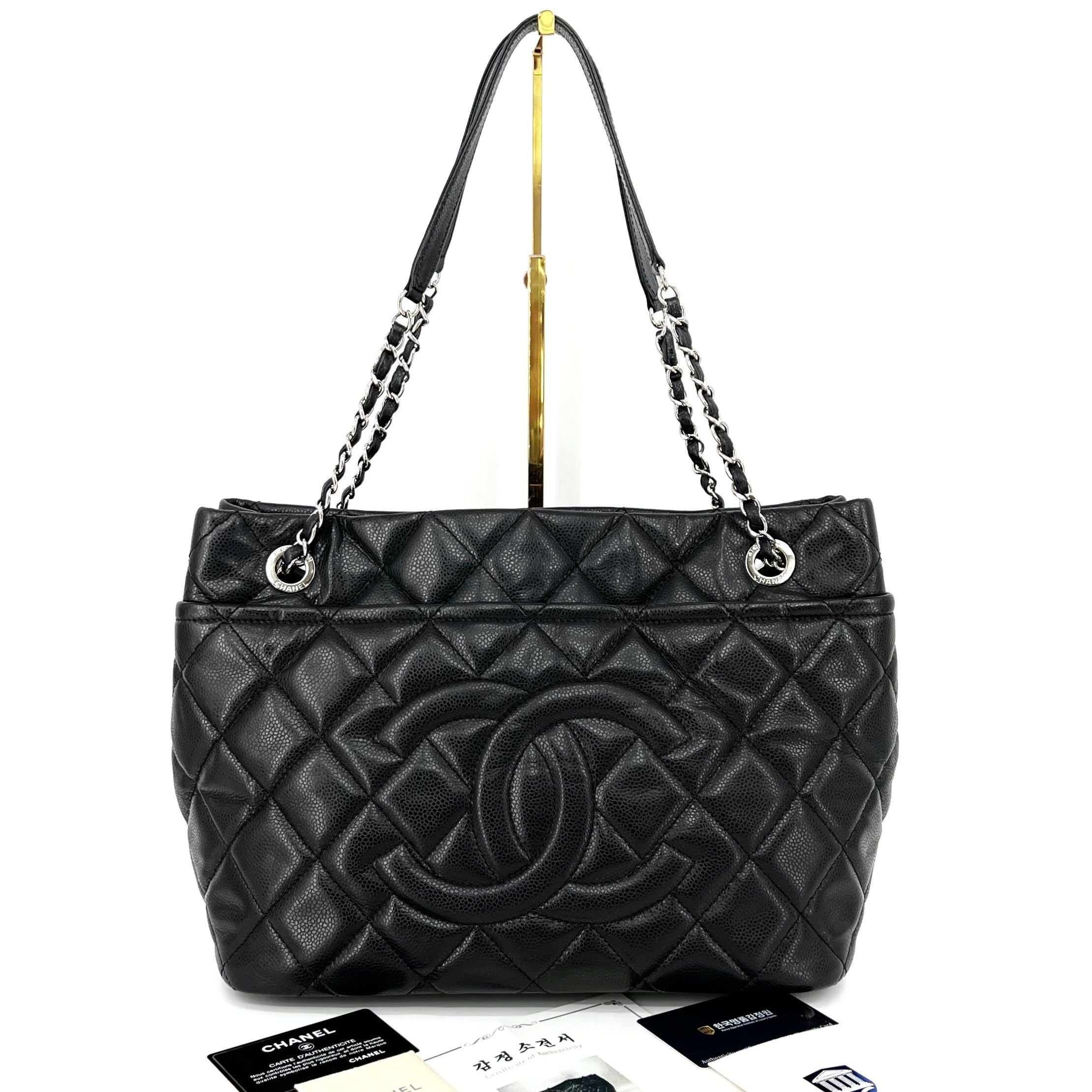 CHANEL Timeless CC Chain Shoulder Bag Black SKU