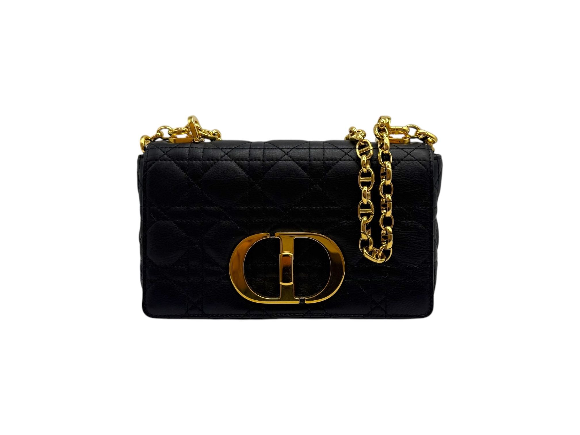 Dior Black Kanaju Karo Bag Small M9241UWHC_M900