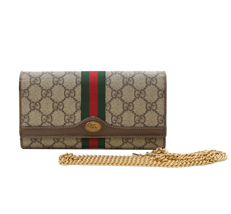 Gucci GG Chain Wallet Crossbody Bag 546592