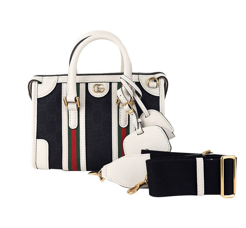 Gucci Canvas Ophidia Top Handle Tote Bag 7217458854