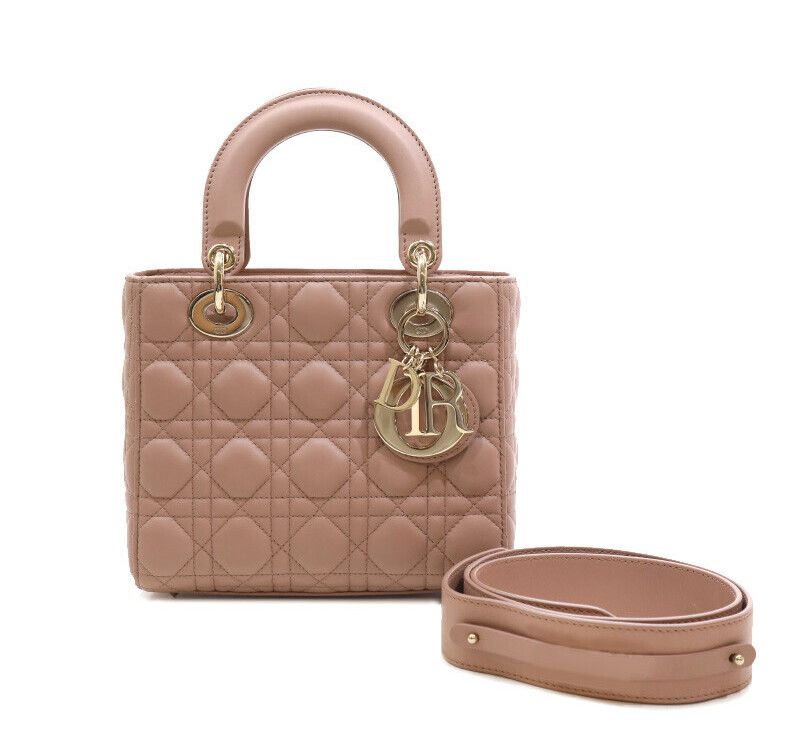 Dior Lady Bag Small Cannage Lambskin Blush 7397755759