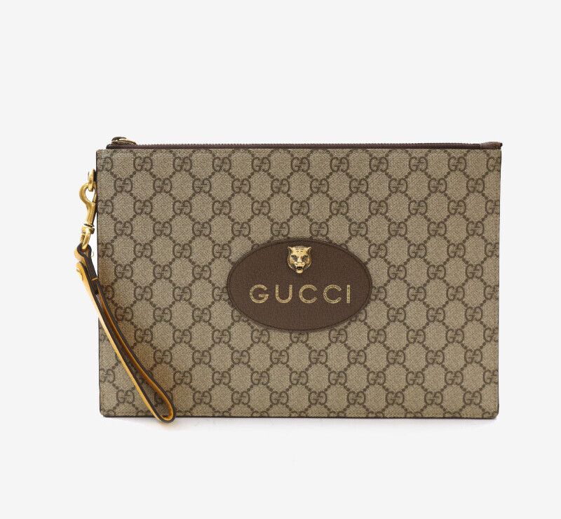 Gucci GG Supreme Vintage GG Clutch 473956