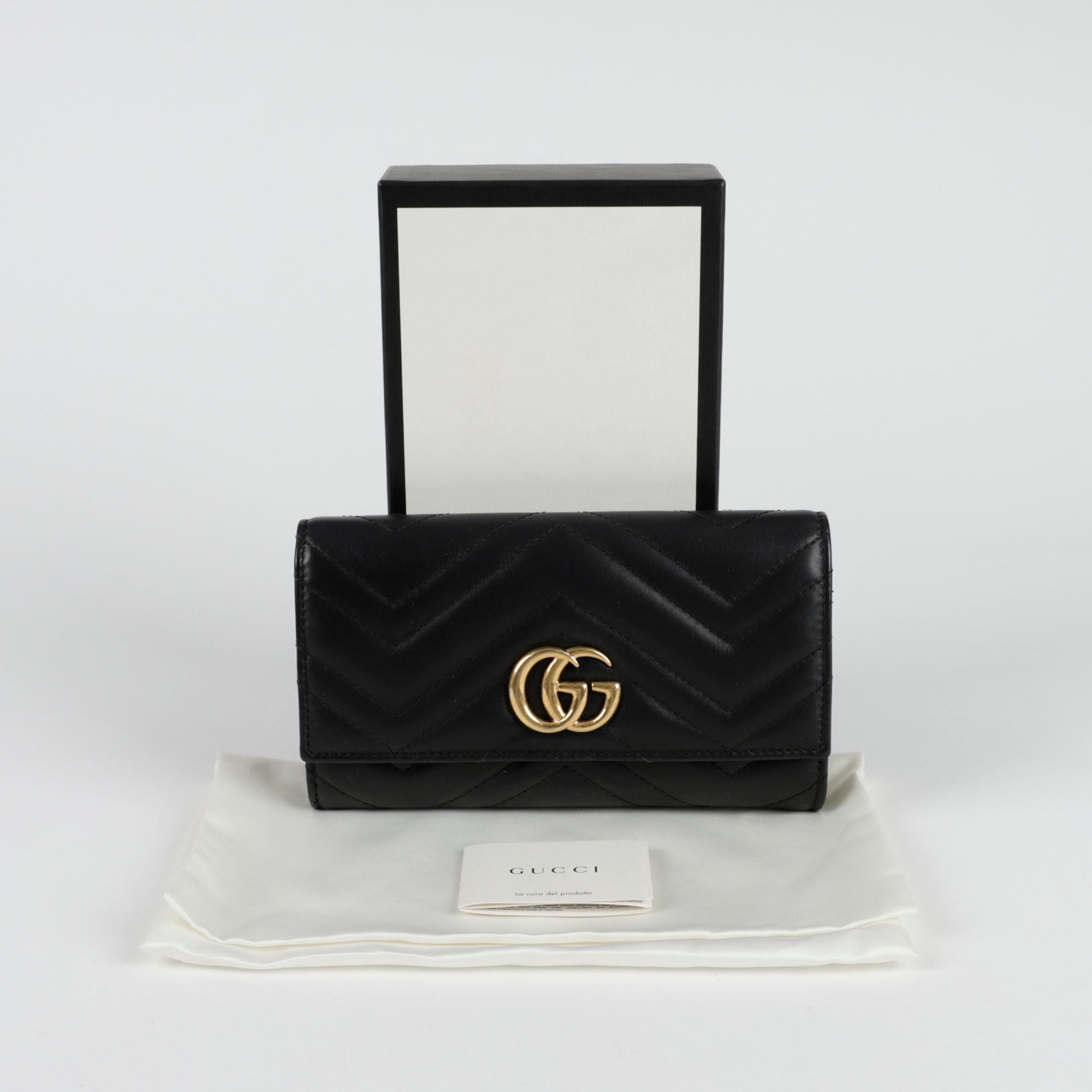 Gucci GG Mamont Long Wallet 443436