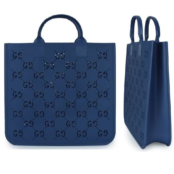 Gucci Kids GG Louver Pattern Tote Bag Navy 679365 JFO00 4236