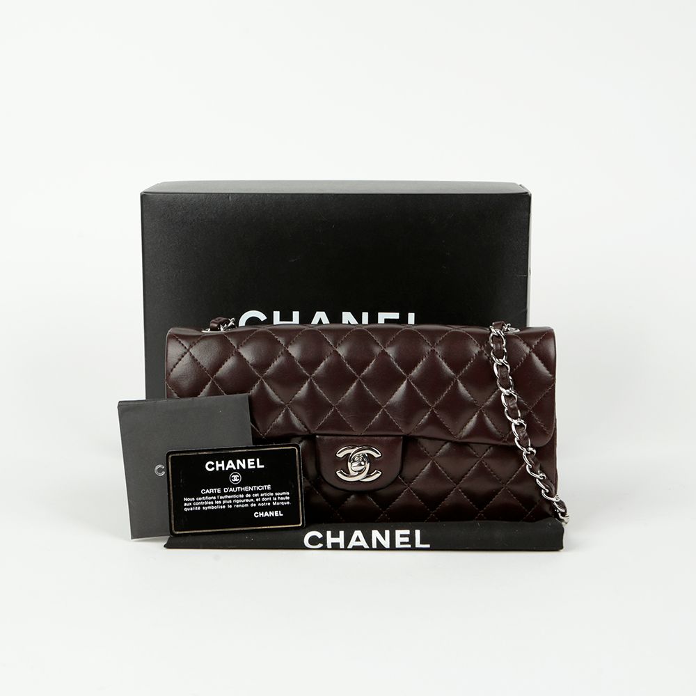 CHANEL East West Baguette Flap Shoulder Bag CC - SKU 10