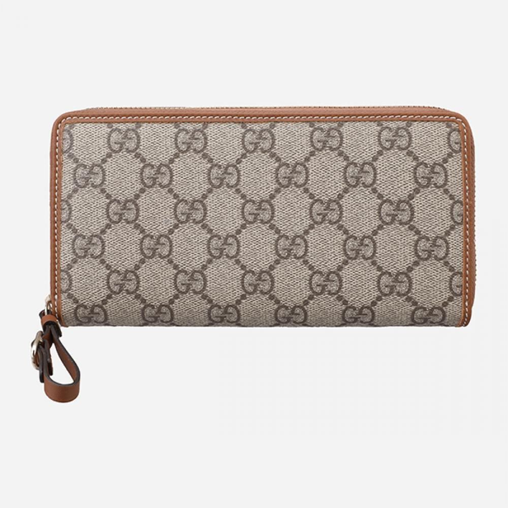 Gucci Canvas Zip Long Wallet 819122 FAD6L 9758