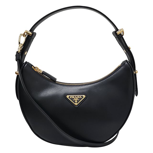 Prada Black Leather Shoulder Bag 24FW (1BC194 ASK F0002)