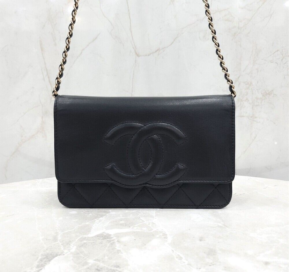CHANEL Timeless WOC Chain Bag with CC Logo 30 Series