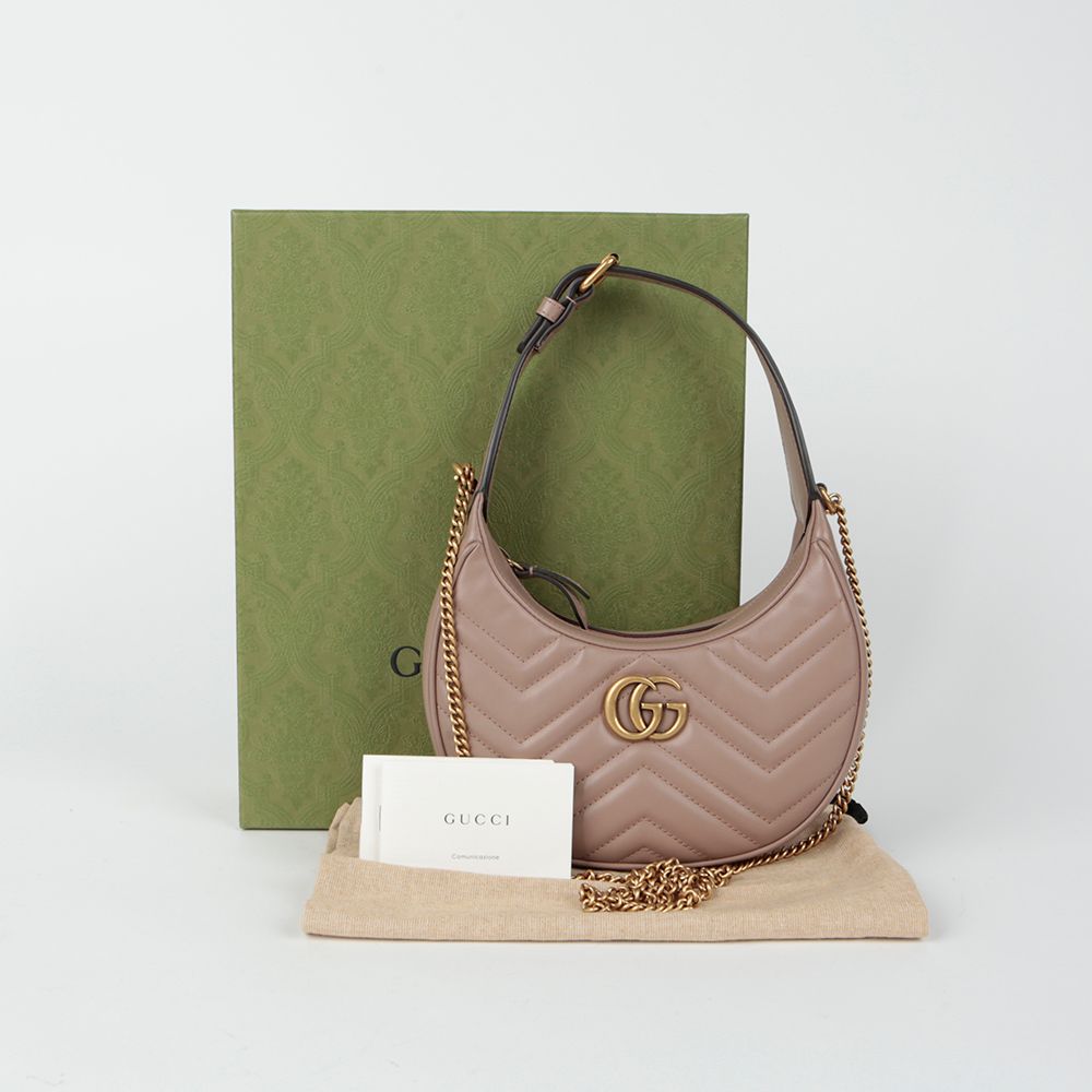 Gucci Half Moon Mini Shoulder Crossbody Bag 699514