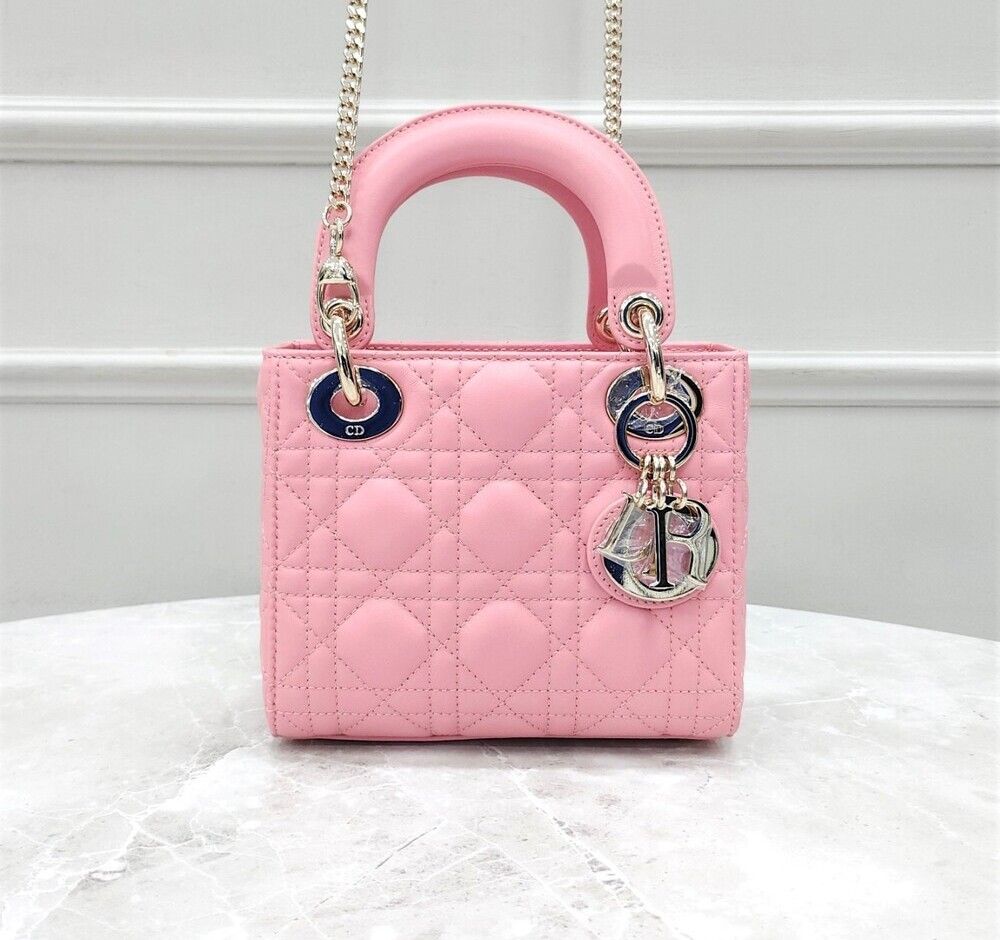 Dior Pink Lady Leather Mini Bag SKU123