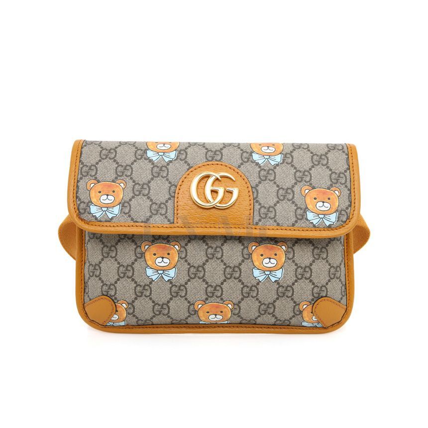 Gucci Bear Belt Bag 647817 Supreme Waistbag X EXO KAI Collaboration