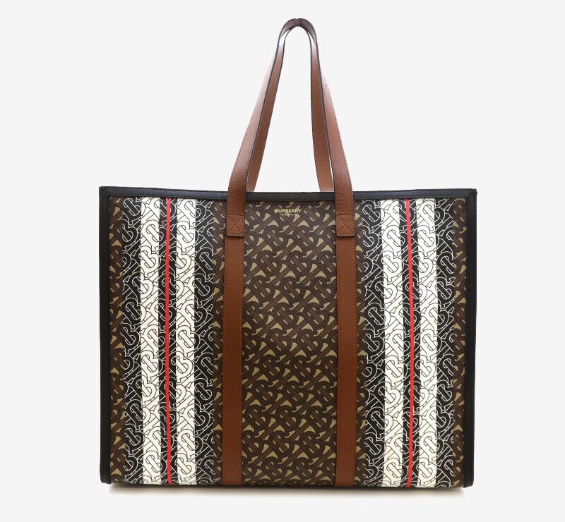 Burberry Canvas Stripe Tote Bag 7525073666