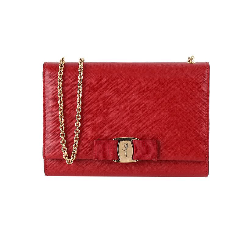 Salvatore Ferragamo Red 22 B558 Varajini Crossbody Bag 7221741078