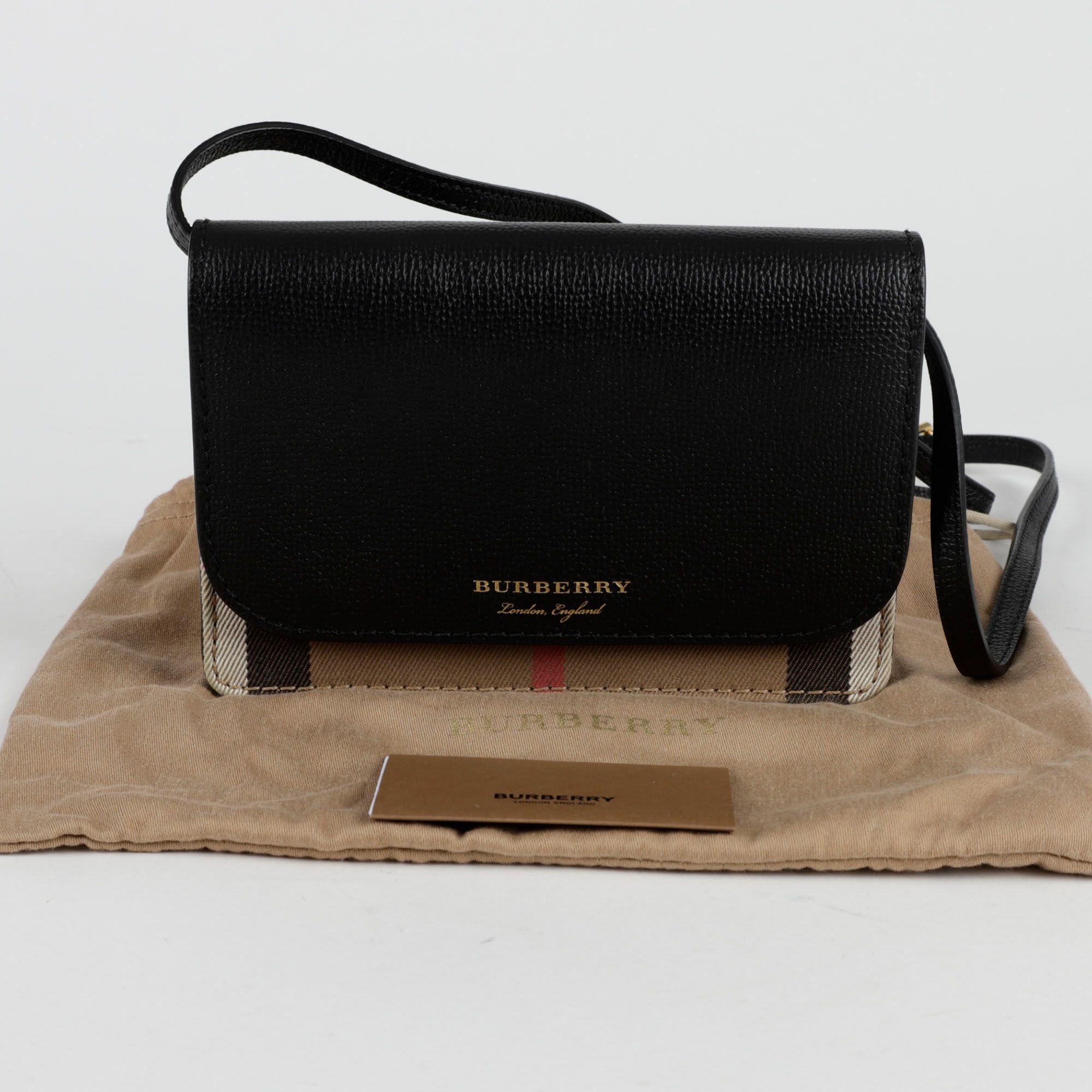 Burberry Check Shoulder Crossbody Bag 8046316