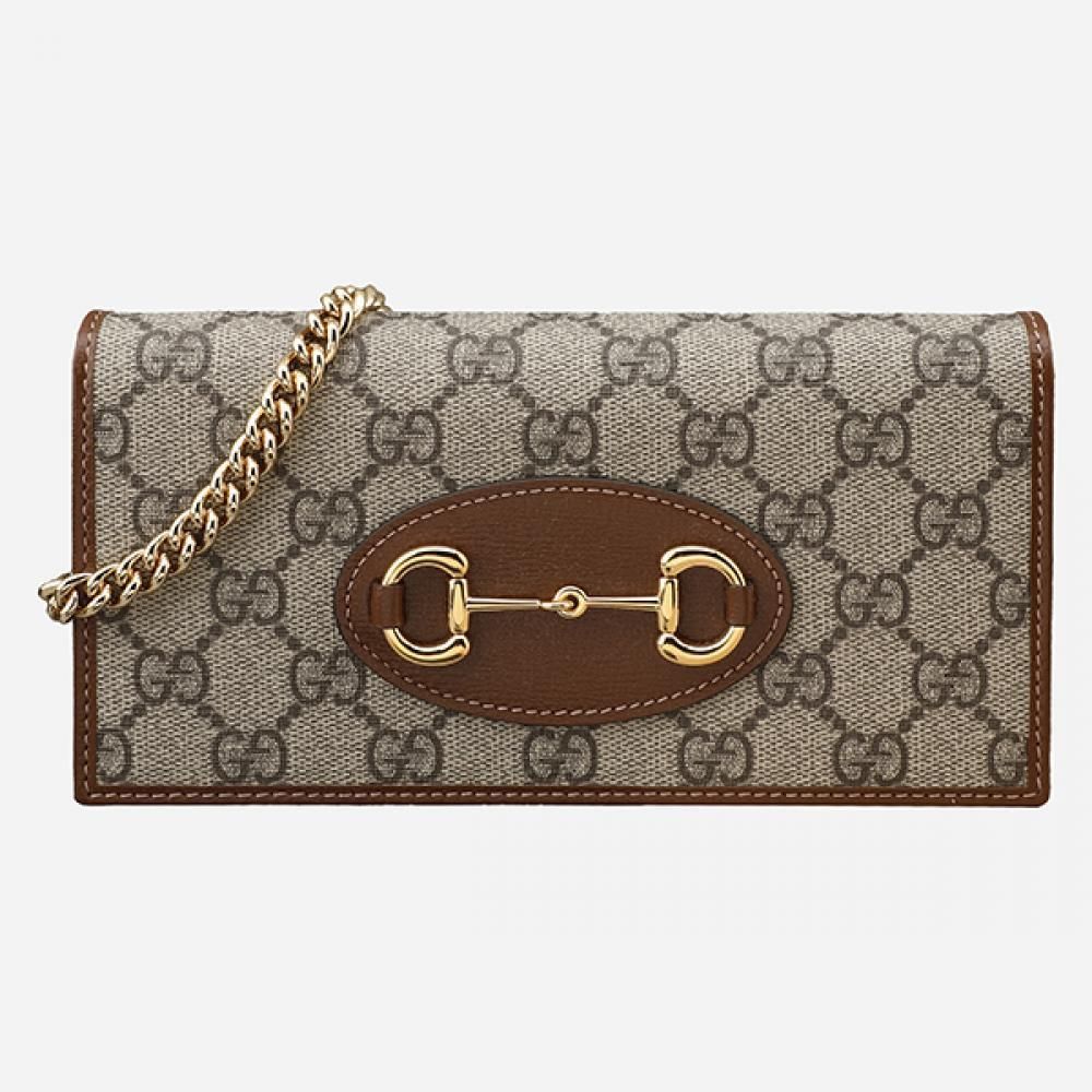 Gucci Chain Mini Crossbody Bag Brown 621892 92TCG 8563
