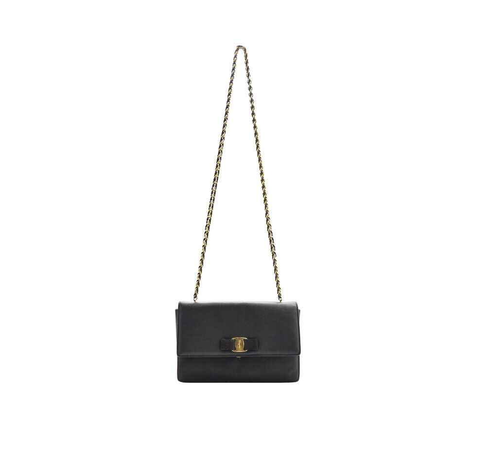 Salvatore Ferragamo Chain Crossbody Bag 9153