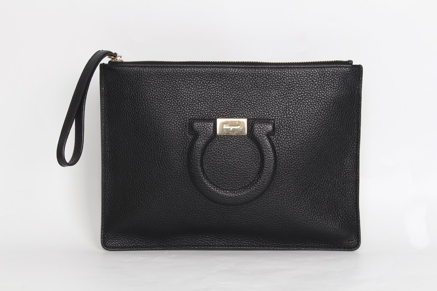 Salvatore Ferragamo Gancini Clutch Bag - Ferragamo (SKU: 123456)