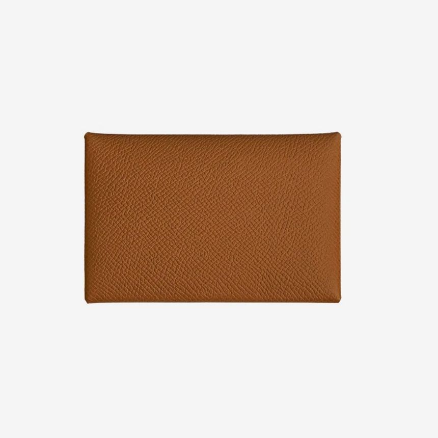 Hermes Card Holder Wallet App Song Gold H083035CK37