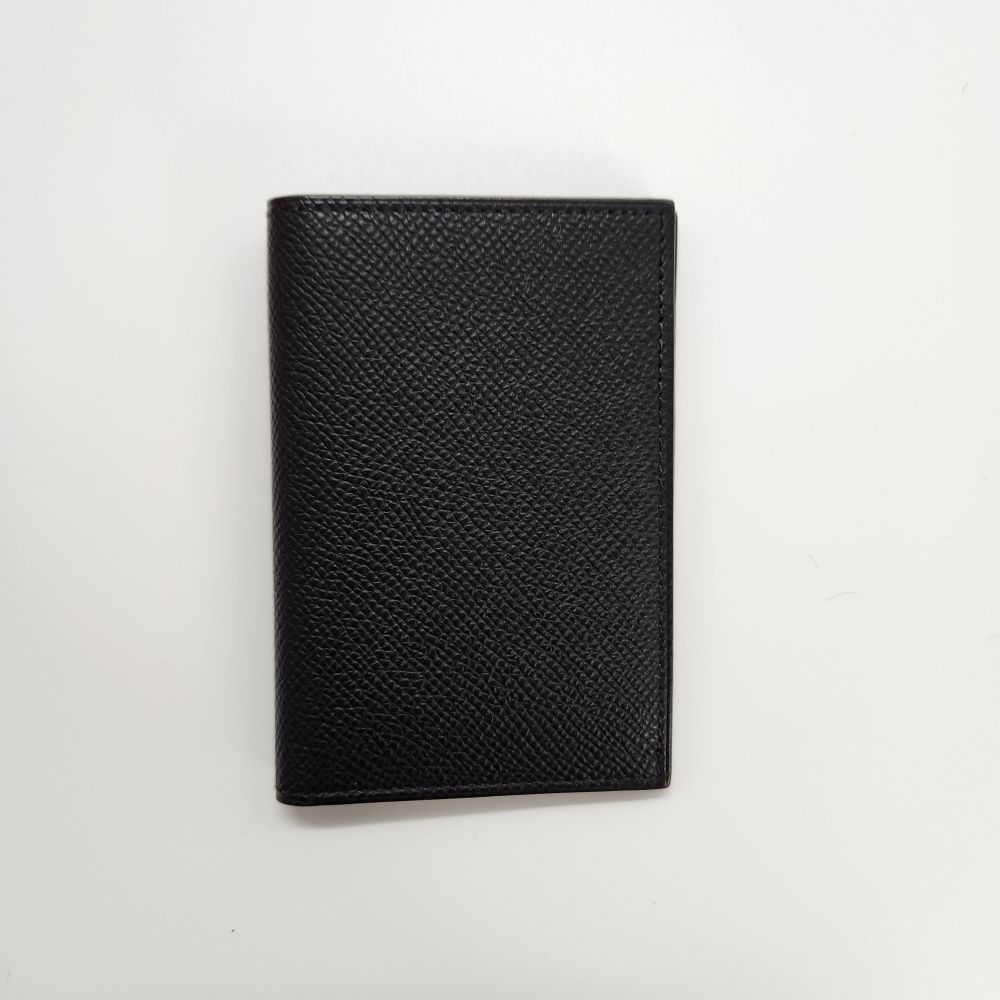 Hermes Euclid Card Holder Black H043033CA89