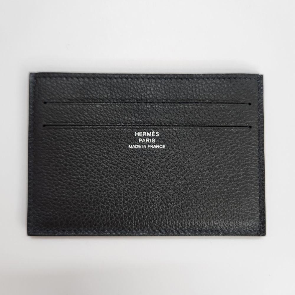 Hermes Twil Card Holder Wallet New Blue Ocean H085789CAAB