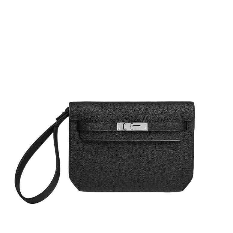 Hermes Palladium Hardware Nua H078401CK89 Pouch