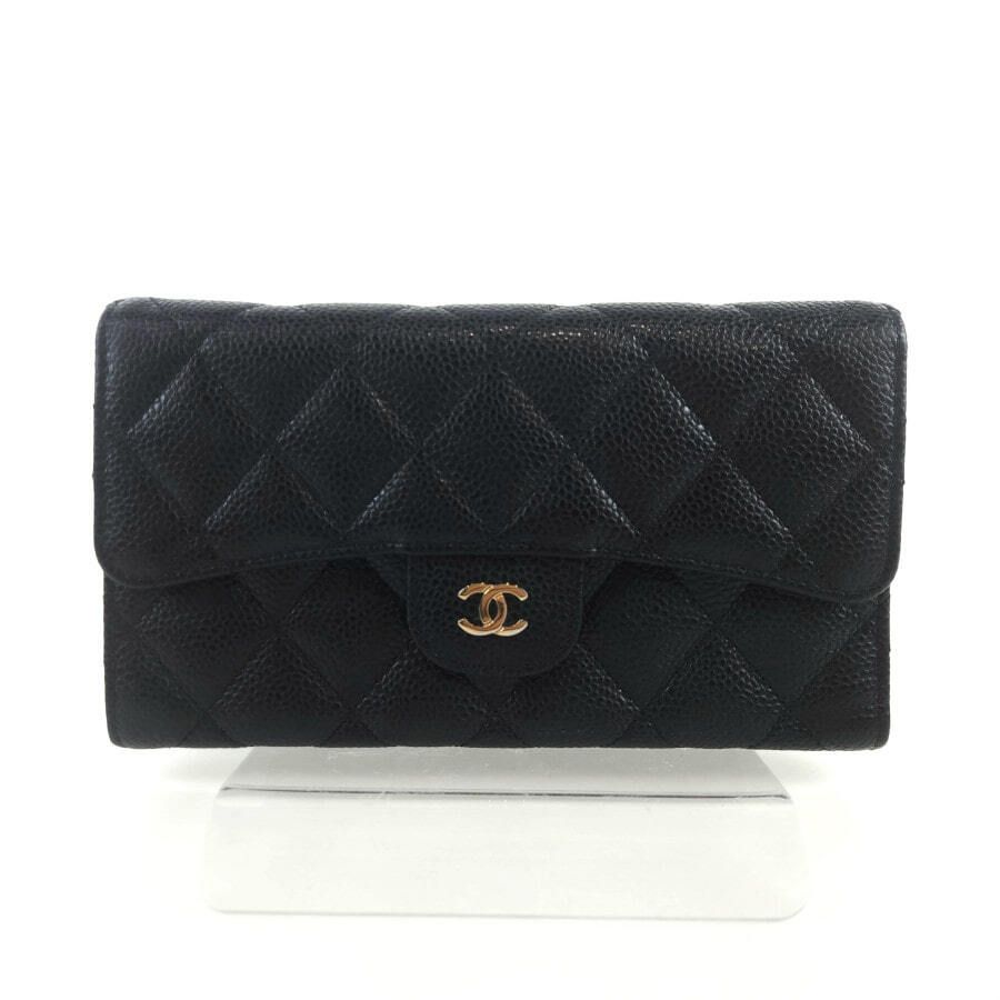CHANEL Classic Caviar Long Wallet 8994