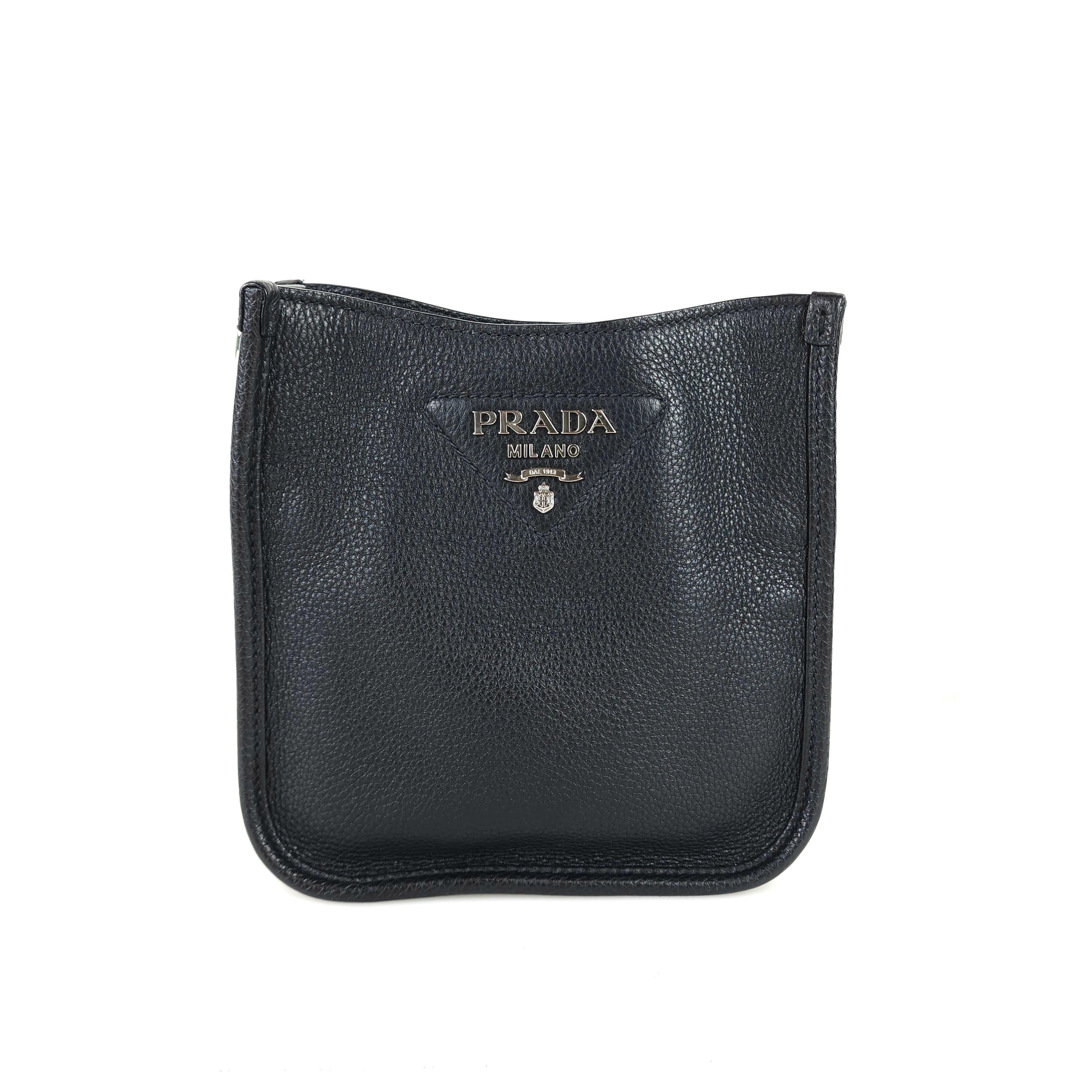 Prada Leather Shoulder Bag Crossbag 1BH191 8346