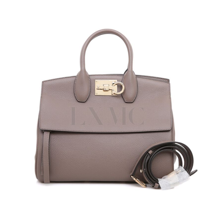 Salvatore Ferragamo Studio Bag Top Handle 21H159 Tote Shoulder Bag - SKU 21H159