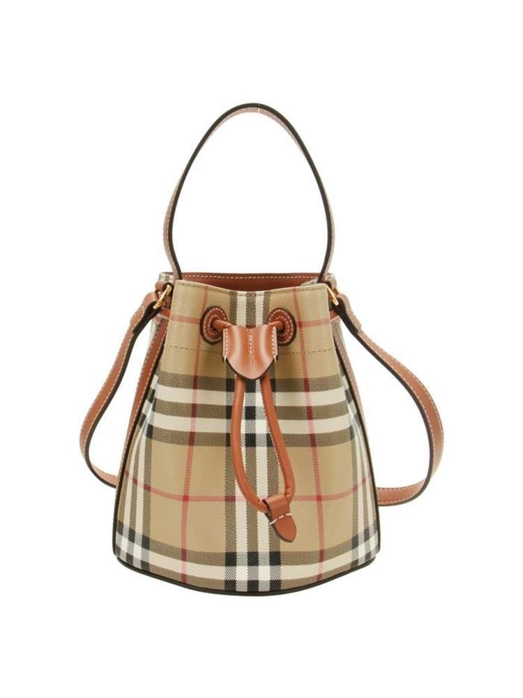 Burberry Mini Check Bucket Bag (Product Number: 8100486)