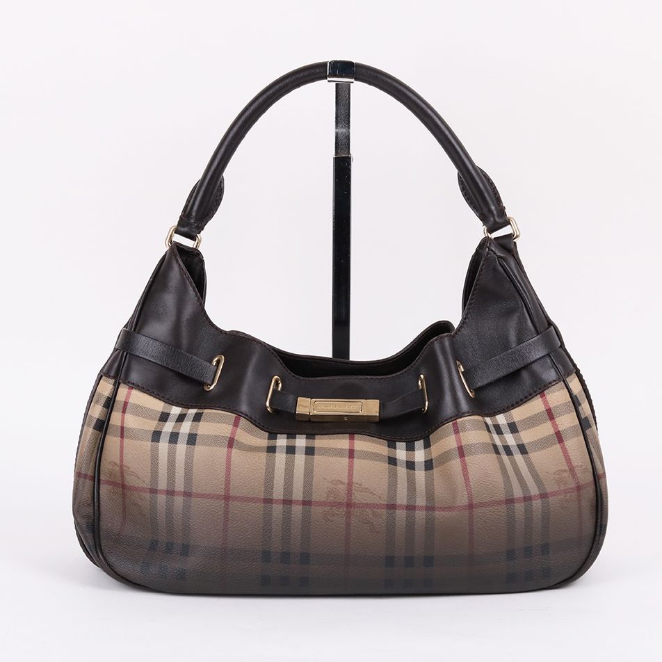 Burberry Vintage Check Gradient Hobo Tote Bag SKU12345