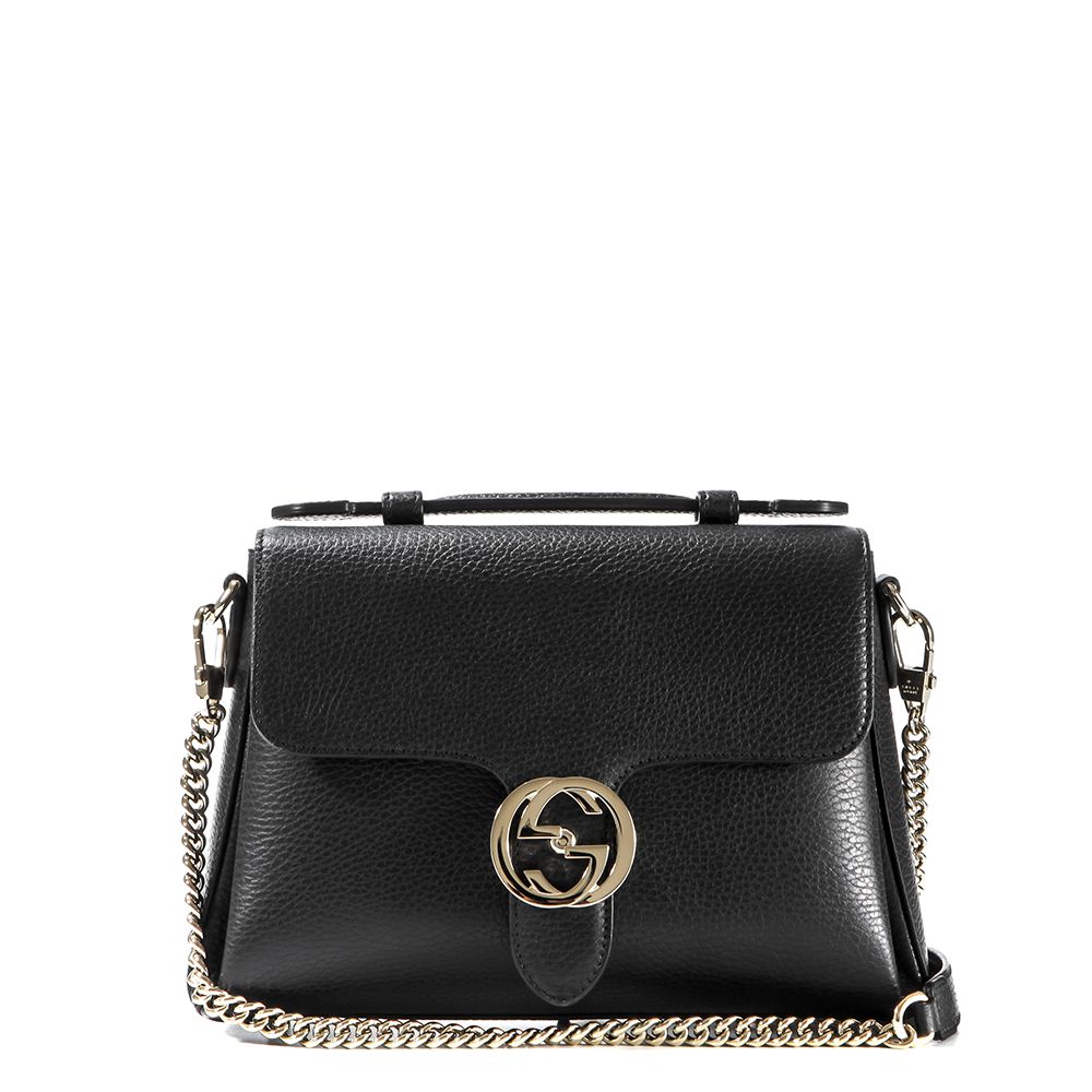 Gucci Interlocking GG Chain Small Shoulder Bag 25SS (510302 CAO0G 1000)
