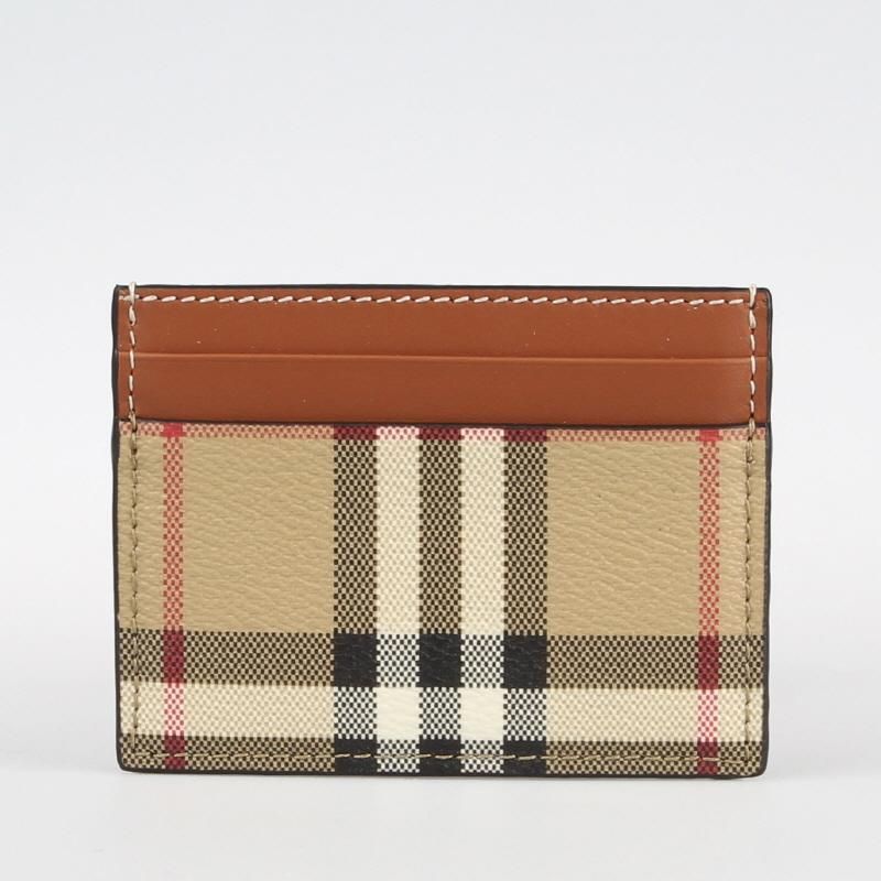 Burberry Check Card Holder with 8094426