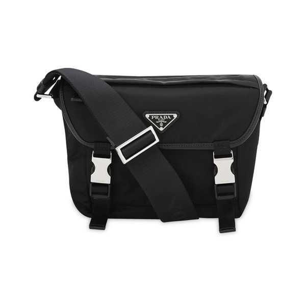 Prada Nylon & Saffiano Leather Shoulder Bag 2VD066 2DMG F0002