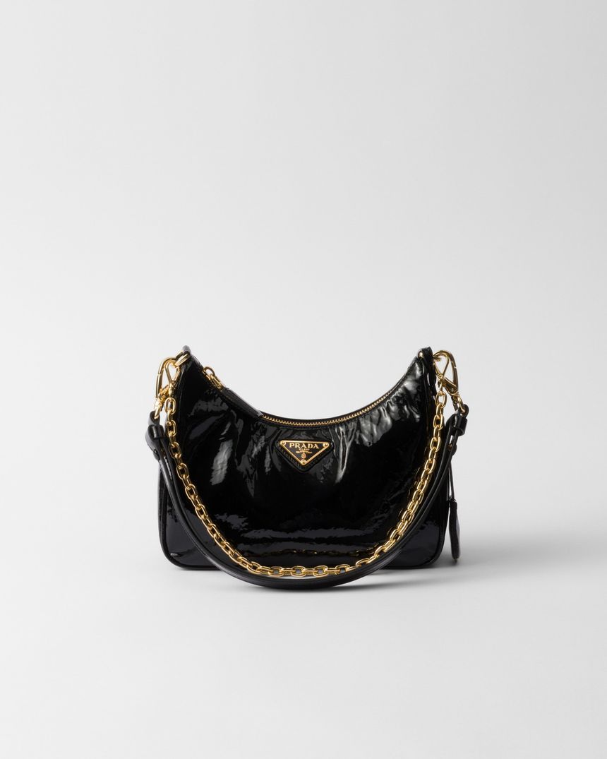Prada Mini Bag in Redition Naplock Patent Leather 2DNT F0002